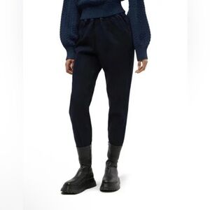 NWT WEWOREWHAT DENIM JOGGER JEAN INDIGO BLUE HIGH WAIST ELASTIC WAIST SIZE L